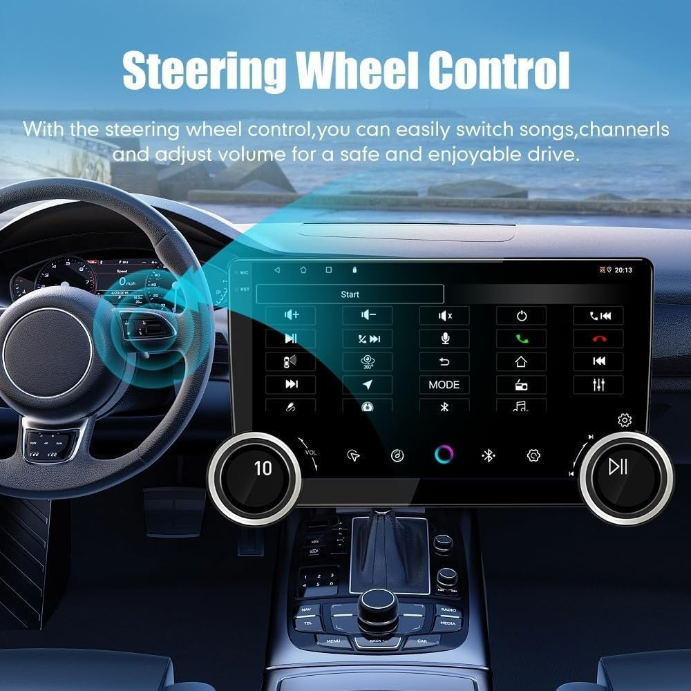 Мултимедия 10.1"2+32G +Carplay, Android Auto, GPS, Bluetooth