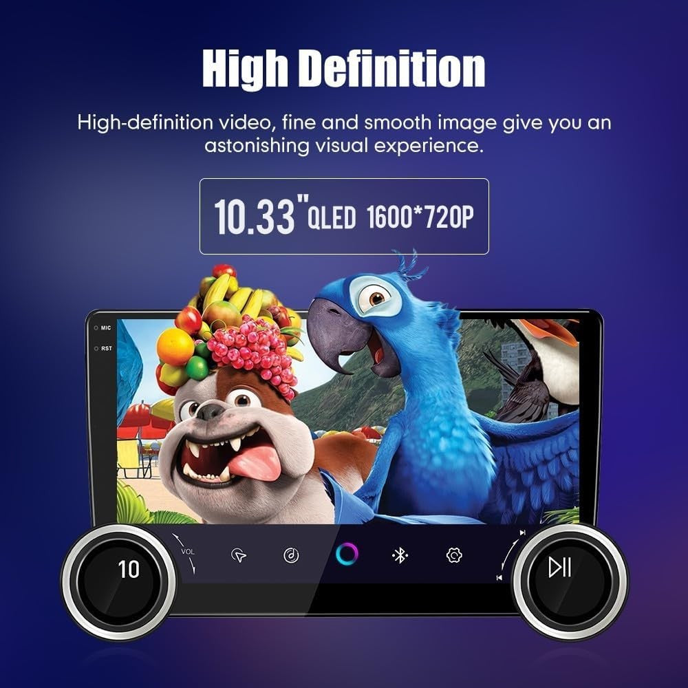 Мултимедия 10.1" 2GB/64GB с Wireless CarPlay & Android Auto