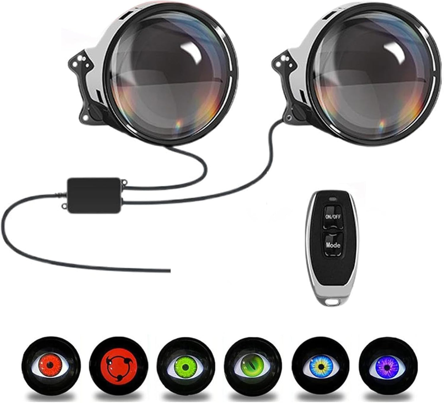 Халогени за Вграждане с Лупи и “Дяволски Очи”