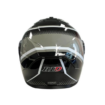 Каска 166 - Размер S - Черно/Бяло