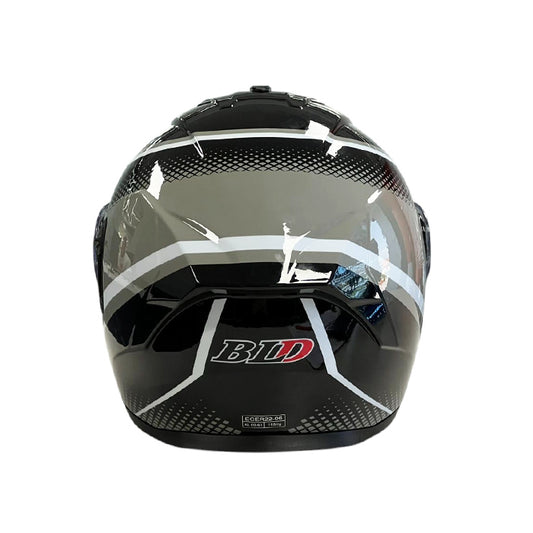 Каска 166 - Размер M - Черно/Бяло