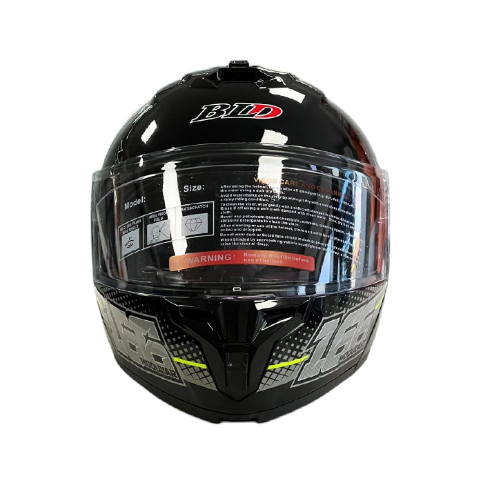 Каска 166 - Размер S - Черно/Неон