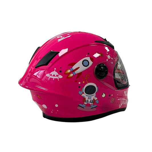 Детска каска 506 - размер М - Розово