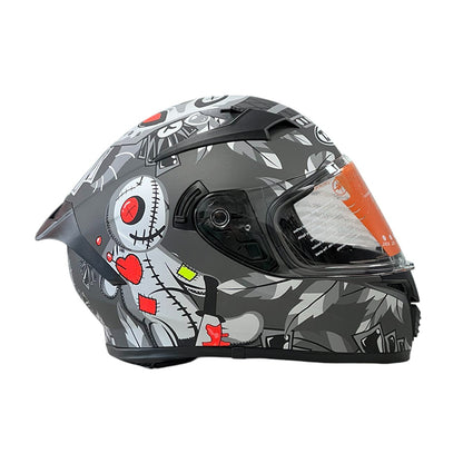 Каска за мотор 108 - размер XL - Matt Grey 4