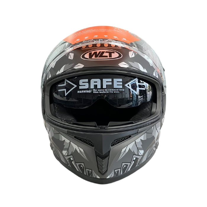 Каска за мотор 108 - размер M - Matt Grey 4