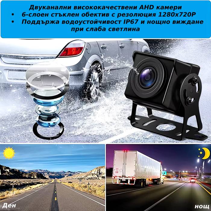 Монитор A72 С 2 Камери