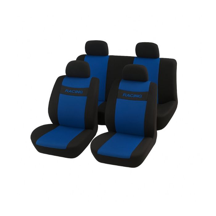 Тапицерия 1601 - Черно със Синьо