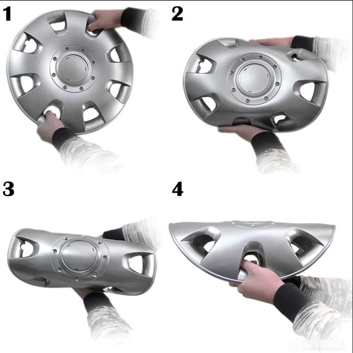 Тасове за джанти 13'' Versaco Rapid NC Silver / Black